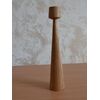 Подсвечник ручной работы из дерева в скандинавском стиле, 25см