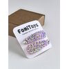 Розовая заколка со стразами 5 см ручной работы | FomiToys | Набор 2 шт | Детские и взрослые аксессуары, Вариации товаров: 8