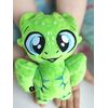 Мягкая игрушка плюшевый Дракон "Сувенир Дракоша FomiToys 16 см". Подарок на день рождения/на новый год, Основной цвет: Зеленый