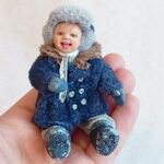 Игрушки ручной работы. Миниатюрные куклы.