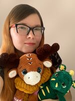 Вязаные игрушки Ирины Маркиной