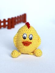 Мастер-класс Цыплёнок крючком, изображение 2