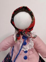 Кукла Успешница - Липчанка ручная работа натуральные материалы, изображение 2