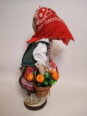 Кукла интерьерная Липчанка ручная работа натуральные материалы, изображение 4