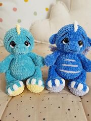 Мастер-класс "Дракоши и Динозаврики" вязание крючком автор Chirka_toys, изображение 6
