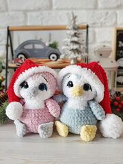 Мастер-класс "Пингвинёнок" вязание крючком автор Chirka_toys, изображение 4