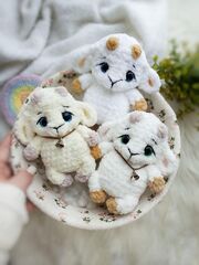 Мастер-класс "Бяша и Кеша" вязание крючком автор Chirka_toys, изображение 3