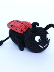 Мастер-класс Божья коровка крючком, изображение 4
