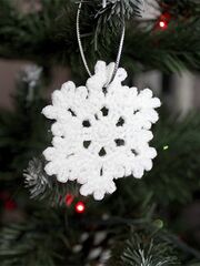 Мастер-класс Снежинка крючком, изображение 5