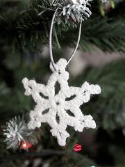 Мастер-класс Снежинка крючком, изображение 5