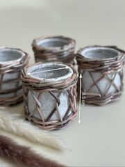 Подсвечник плетеный, изображение 2