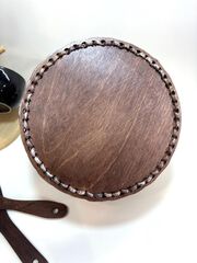 Корзина-органайзер для хранения плетеная из бумажной лозы, изображение 5