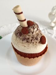 Игрушечный Кекс Шоколадный с кофе, изображение 3