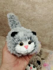 Кот пушистик вязаный, изображение 2