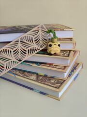 Закладка для книги 3д с подвеской лягушка, изображение 4