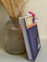 Закладка для книги 3д с подвеской лягушка, изображение 3