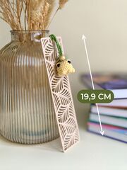 Закладка для книги 3д с подвеской лягушка, изображение 2