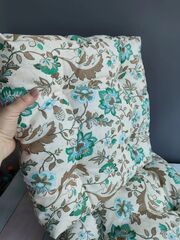 Подушка для стула 40*40 с завязками Китайские цветы, изображение 3