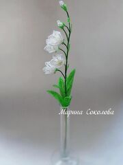 Садовые колокольчики из бисера, изображение 2