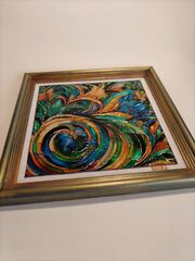 Картина на стекле 20*20 см., изображение 6