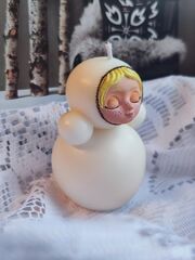 Свеча интерьерная Неваляшка Маруся, изображение 4