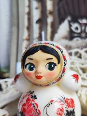Свеча интерьерная Неваляшка Варвара, изображение 2