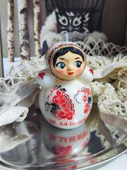 Свеча интерьерная Неваляшка Варвара, изображение 5