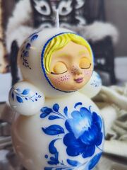 Свеча интерьерная Неваляшка Василиса, изображение 5