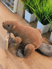 Бобр вязаная игрушка, изображение 2