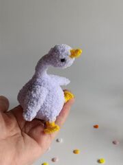 МК спицами Маленький Гусик Автор Ирина Кочетова, изображение 3