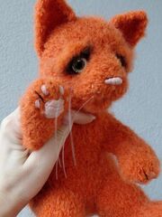 МК спицами "Котик Юлик (Кошечка Юлька)"Автор Ирина кочетова, изображение 3