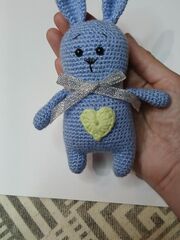 Вязаная игрушка Зайчик, изображение 3