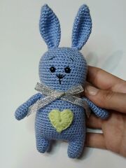 Вязаная игрушка Зайчик, изображение 2