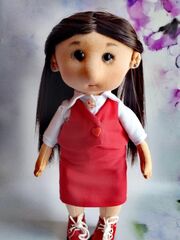 Текстильная кукла по фото, изображение 3