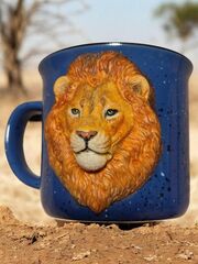 Кружка с декором Лев, изображение 2