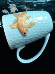 Кружка с декором Золотая рыбка, изображение 2