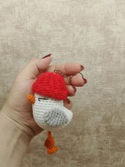 Брелок вязаный Чайка, изображение 3