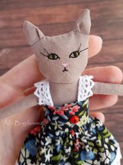"Кошечка" мягкая игрушка, изображение 4