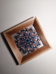 Картина на стекле 10*10 см., изображение 2