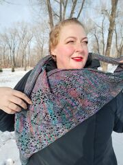 Шаль ажурная, изображение 4