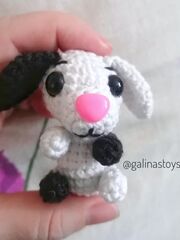 Вязаная собачка Бим, изображение 3