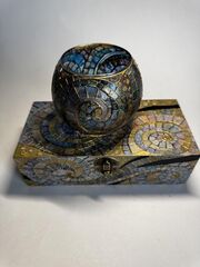 Шкатулка с ручной росписью, изображение 4