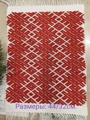 Салфетка домотканая с браным узором, изображение 2