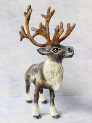 Северный олень ватная игрушка, изображение 6