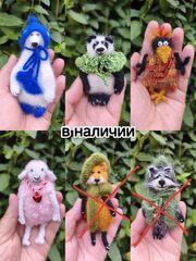 Игрушки вязаные Брелоки Сувениры, изображение 4