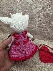 Коза, вязаная игрушка, изображение 3
