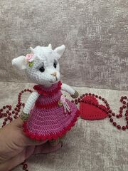 Коза, вязаная игрушка, изображение 4