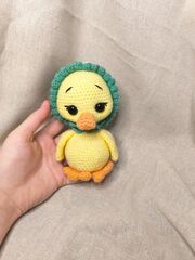 Вязаная игрушка ручной работы "Уточка", изображение 5