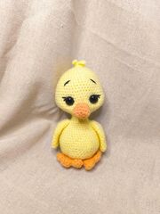 Вязаная игрушка ручной работы "Уточка", изображение 4