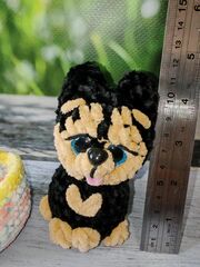 Интерьерная игрушка "Собачка в корзиночке", изображение 2